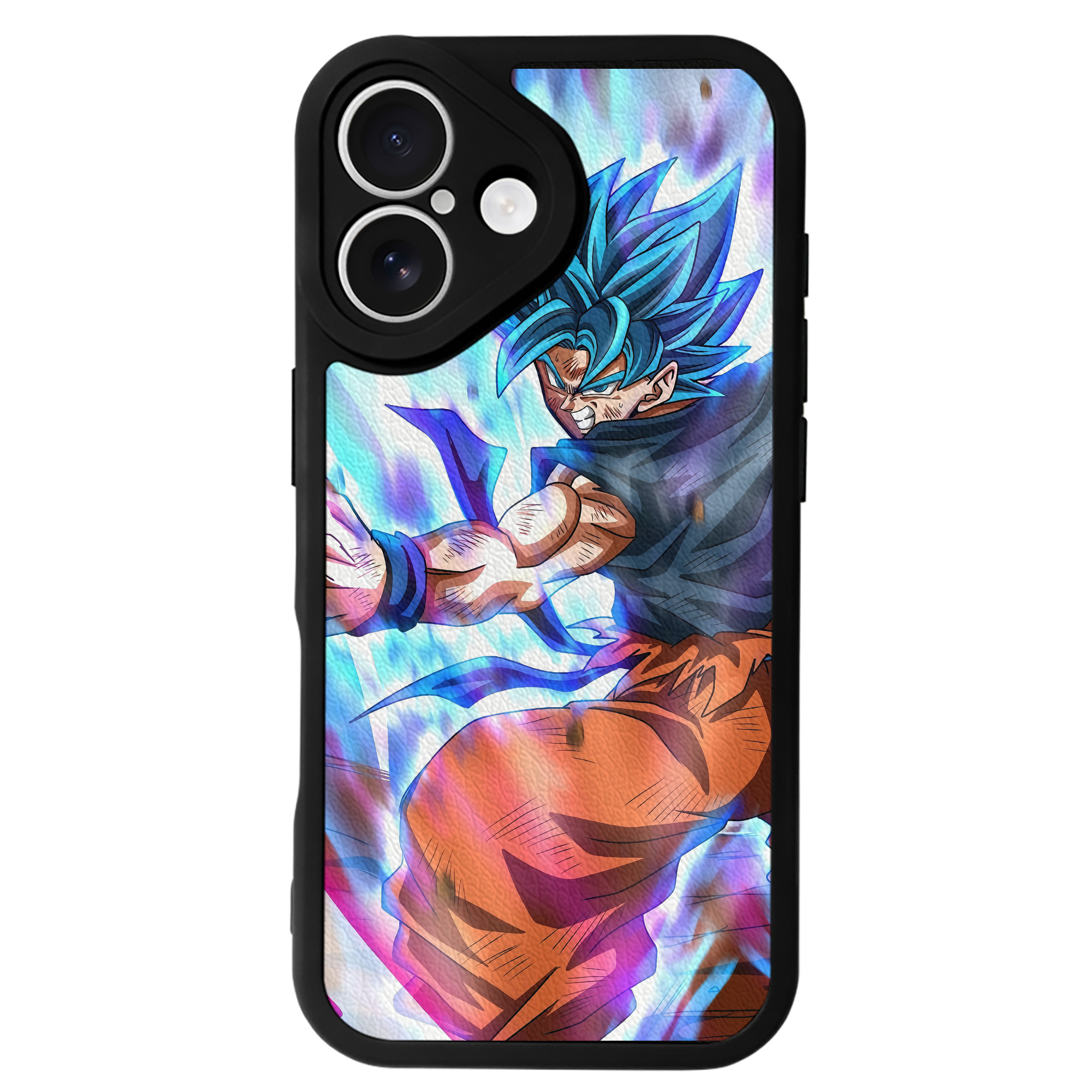 （画像用） ドラゴンボール DRAGON BALL 【iPhone 16シリーズ対応】シリコンスマホケース（レザー調） 材質：シリコン